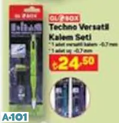 GLOBOX TECHNO VERSATİL KALEM SETİ